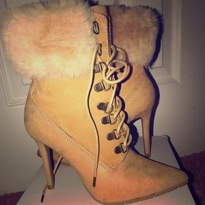 Ankle heel boots